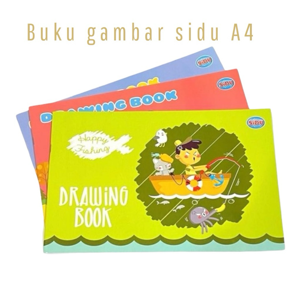 

buku gambar sidu A4 (Satuan) (Osorisfunshopp)