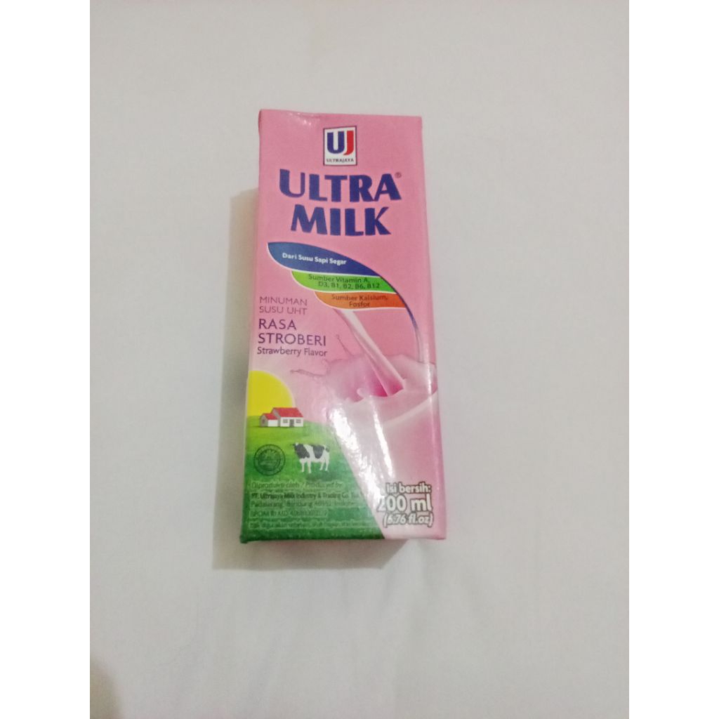 

ULTRA MILK 200 ML STORWBERRY 1 KARTON (24 pc)