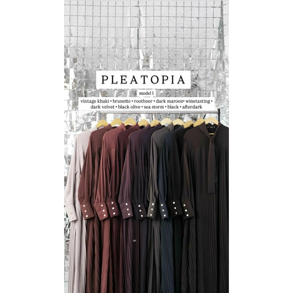 Gamis Pleatopia Malikah
