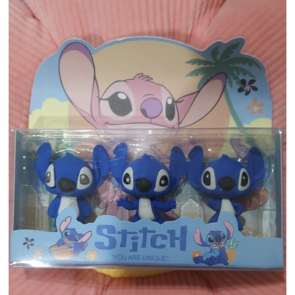 

Lovely- Penghapus pensil stitch pokemon cinnamoroll kuromi melody serian murah