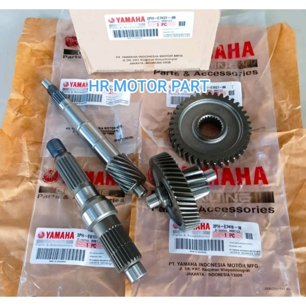 GIGI RASIO SET MIO M3 SOUL GT 125 MIO Z MIO 125  GEAR GARDAN SET MIO M3 SOUL GT 125 MIO Z 2PH