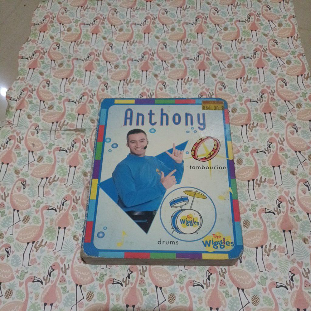 Buku  boarbook import - The Wiggles, Anthony
