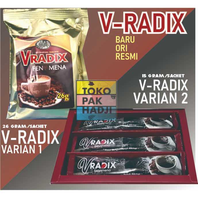 Tulustokoku Vradix Kopi Hpa International V-Radix V - Radix Ori 100% Fenomena