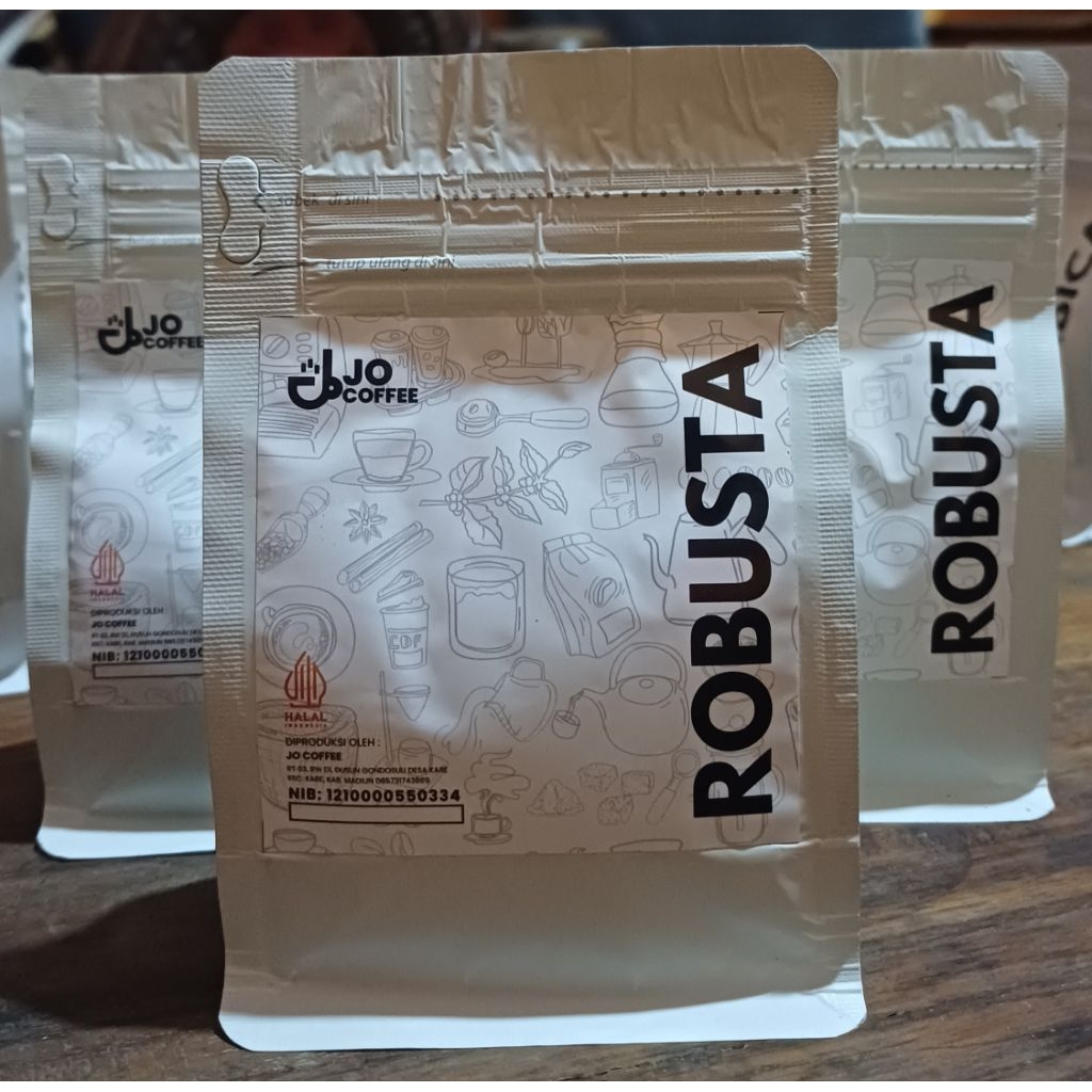 

Kopi robusta 100gr