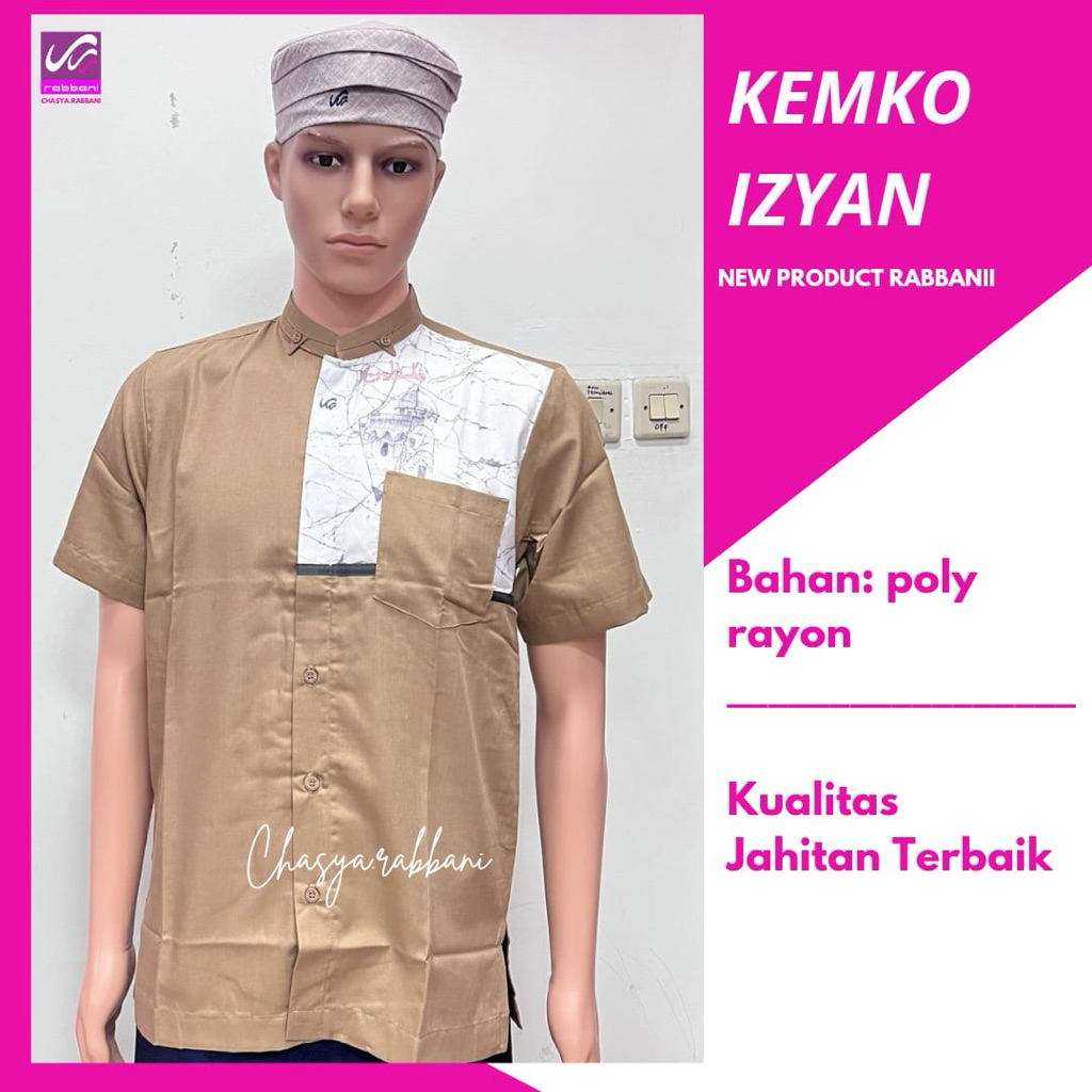 Rabbani - Kemko izyan Lengan Pendek | Kemko Rabbani Original