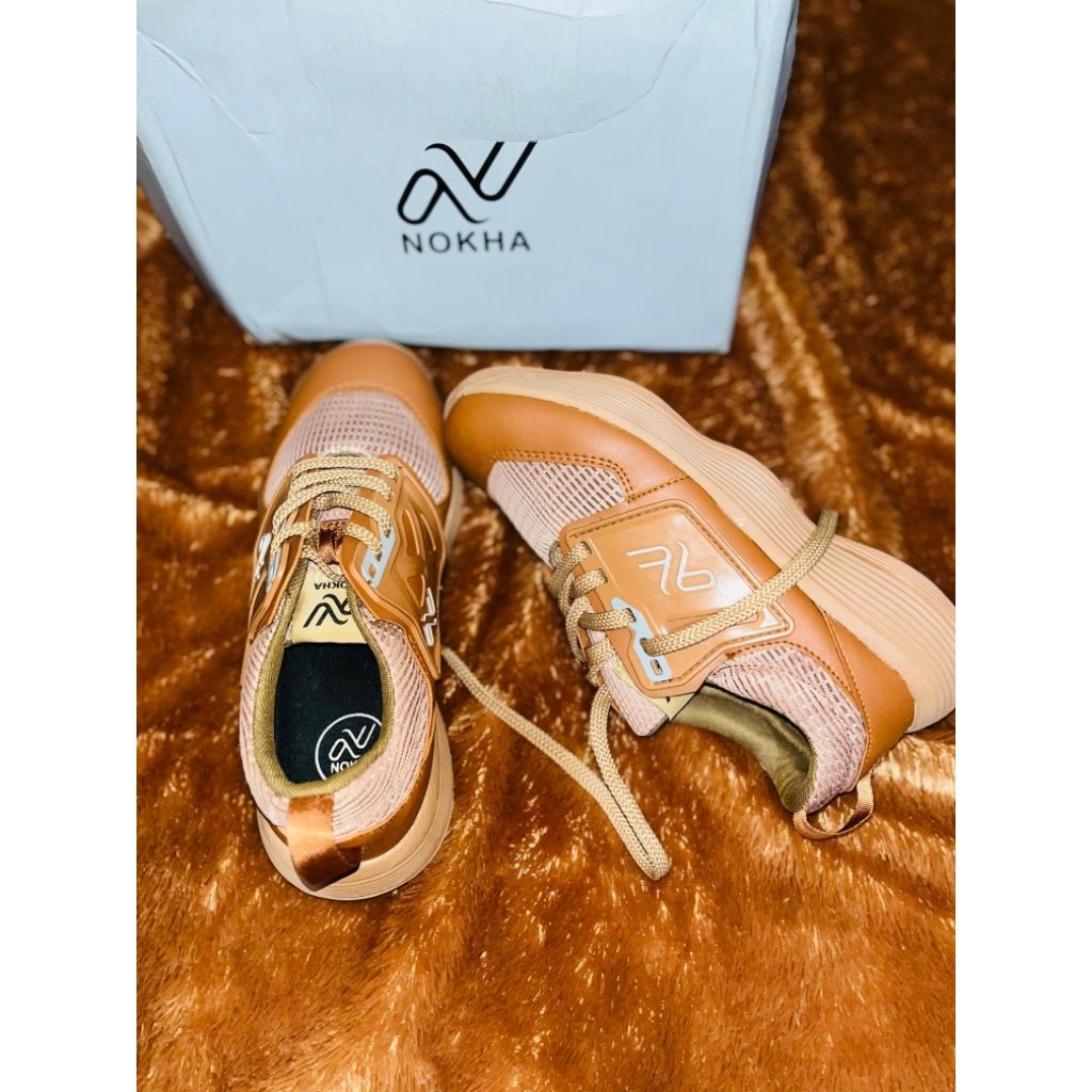 sepatu nokha cokelat41