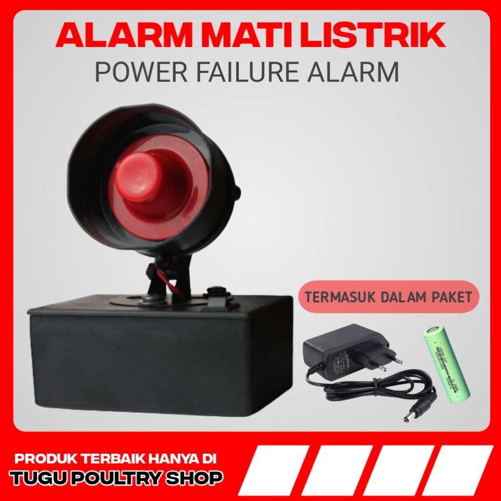 ALARM LISTRIK PADAM - ALARM MATI LAMPU