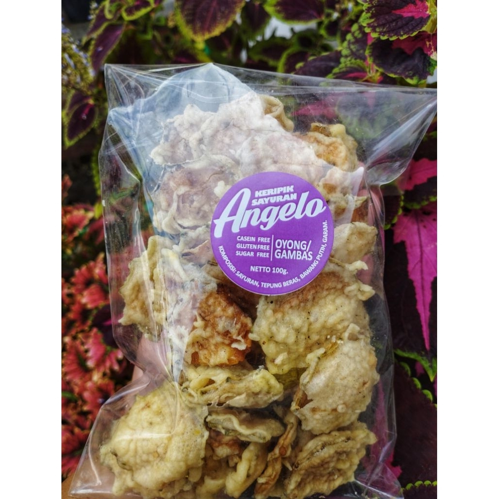 

paket 1 kg isi 8 pack keripik gambas/oyong