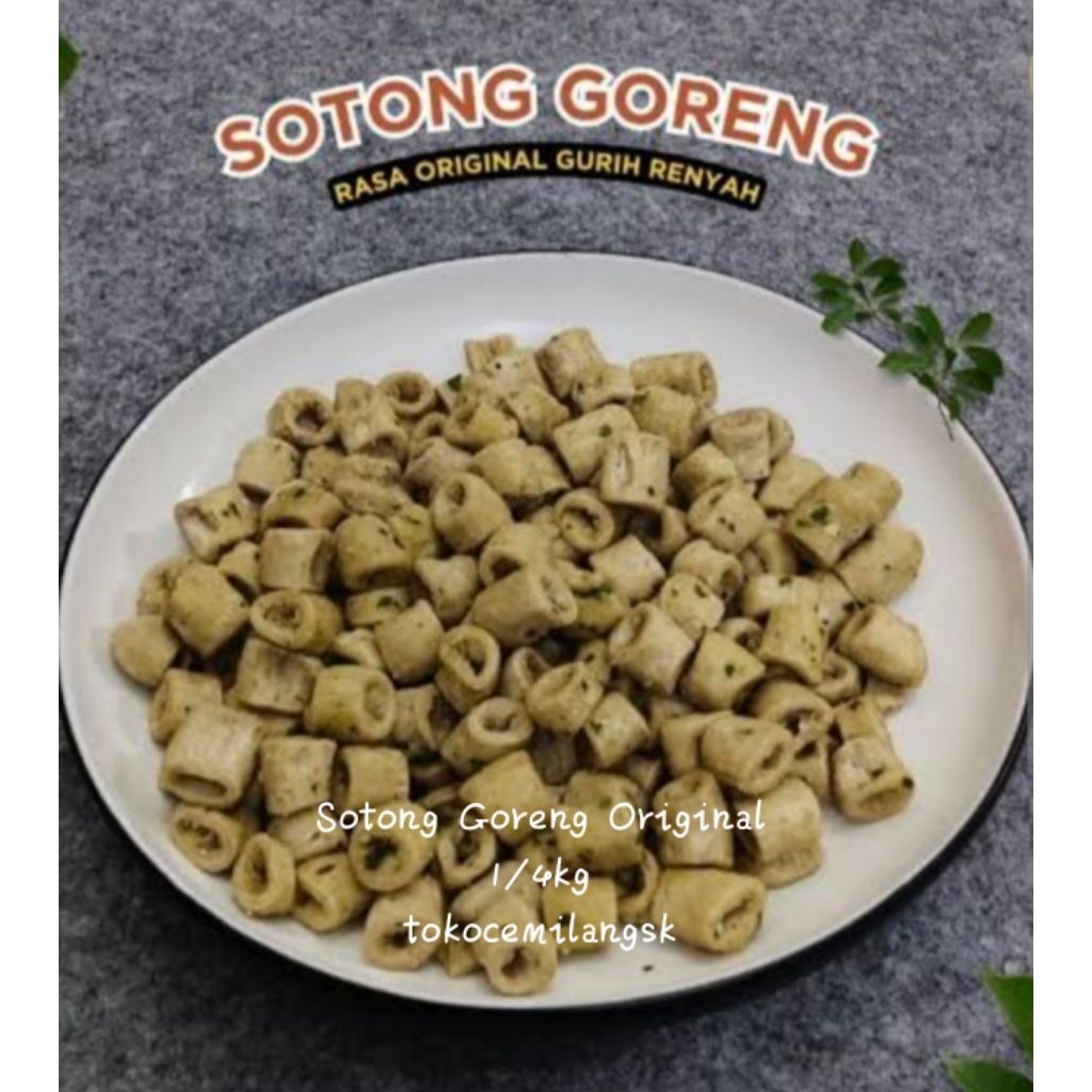 

Sotong Goreng Original 250gr Renyah Murah
