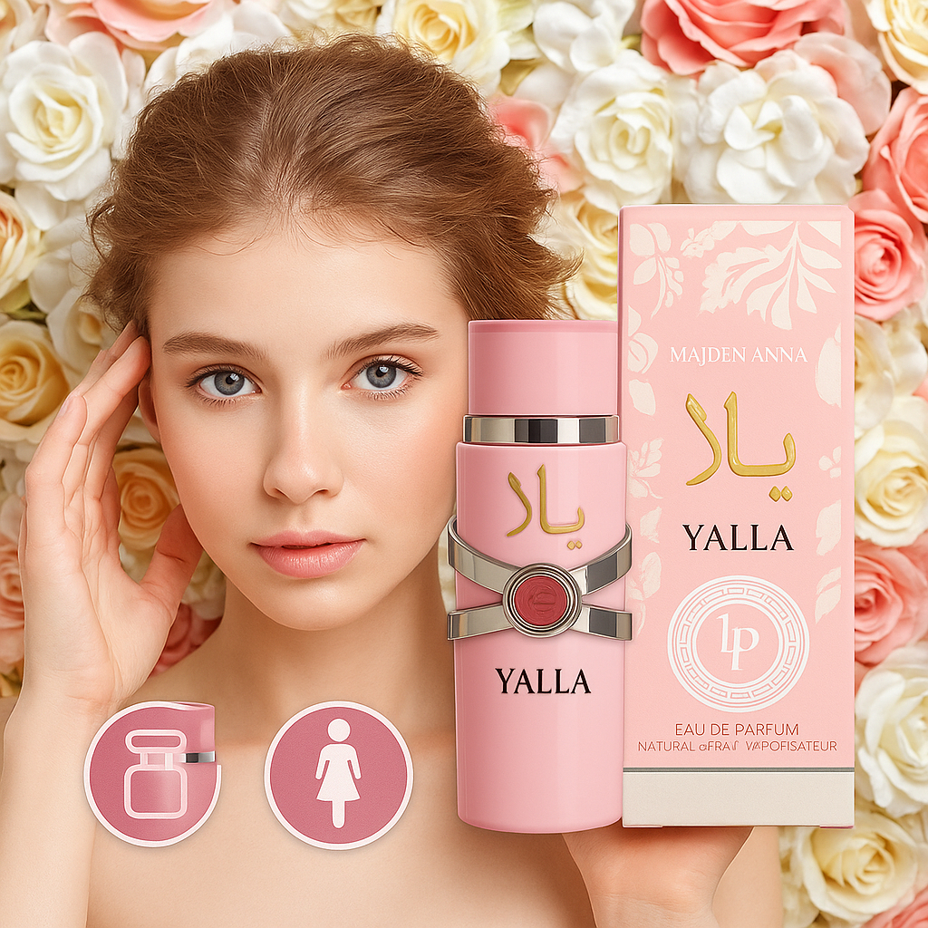 Parfum Wanita Yalla Lattafa EDP 100ml Quality Import Wangi Tahan Lama