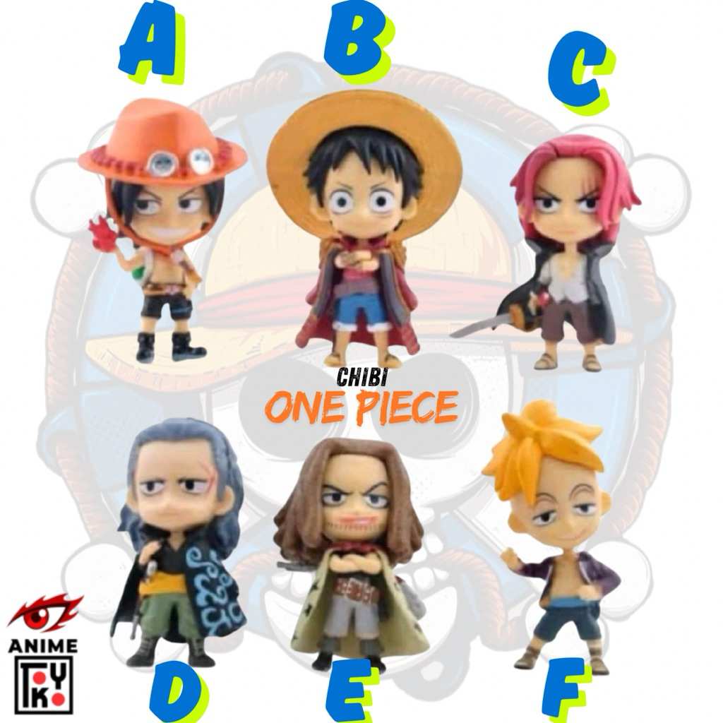 action figure one piece chibi