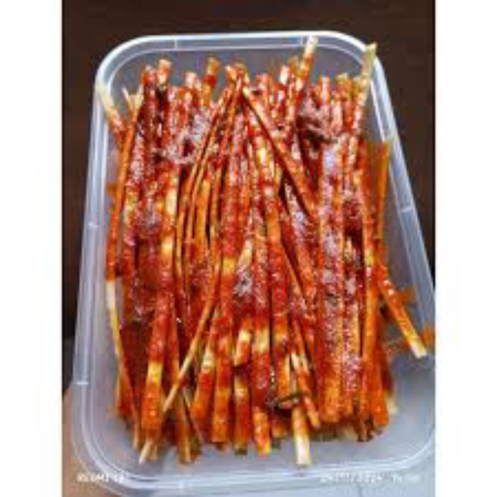 

Mie lidi gepeng bumbu basah ukuran box 500ml