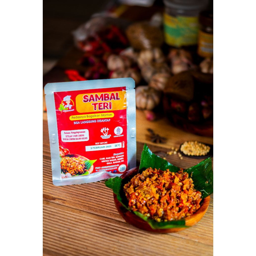 

Mangathat Sambal Teri Medan 100 g