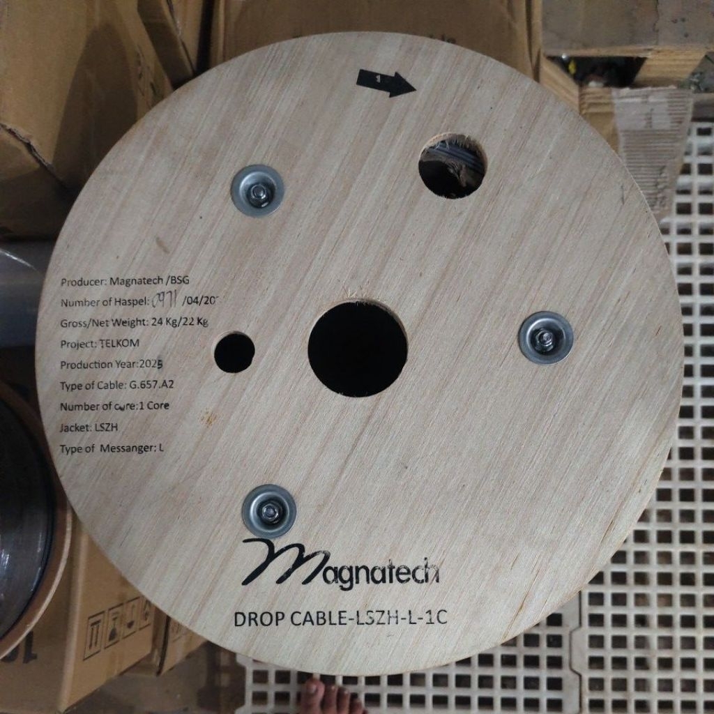 DROPCORE 1 CORE 3 SELING ABU-ABU MARKING TELKOM 2025