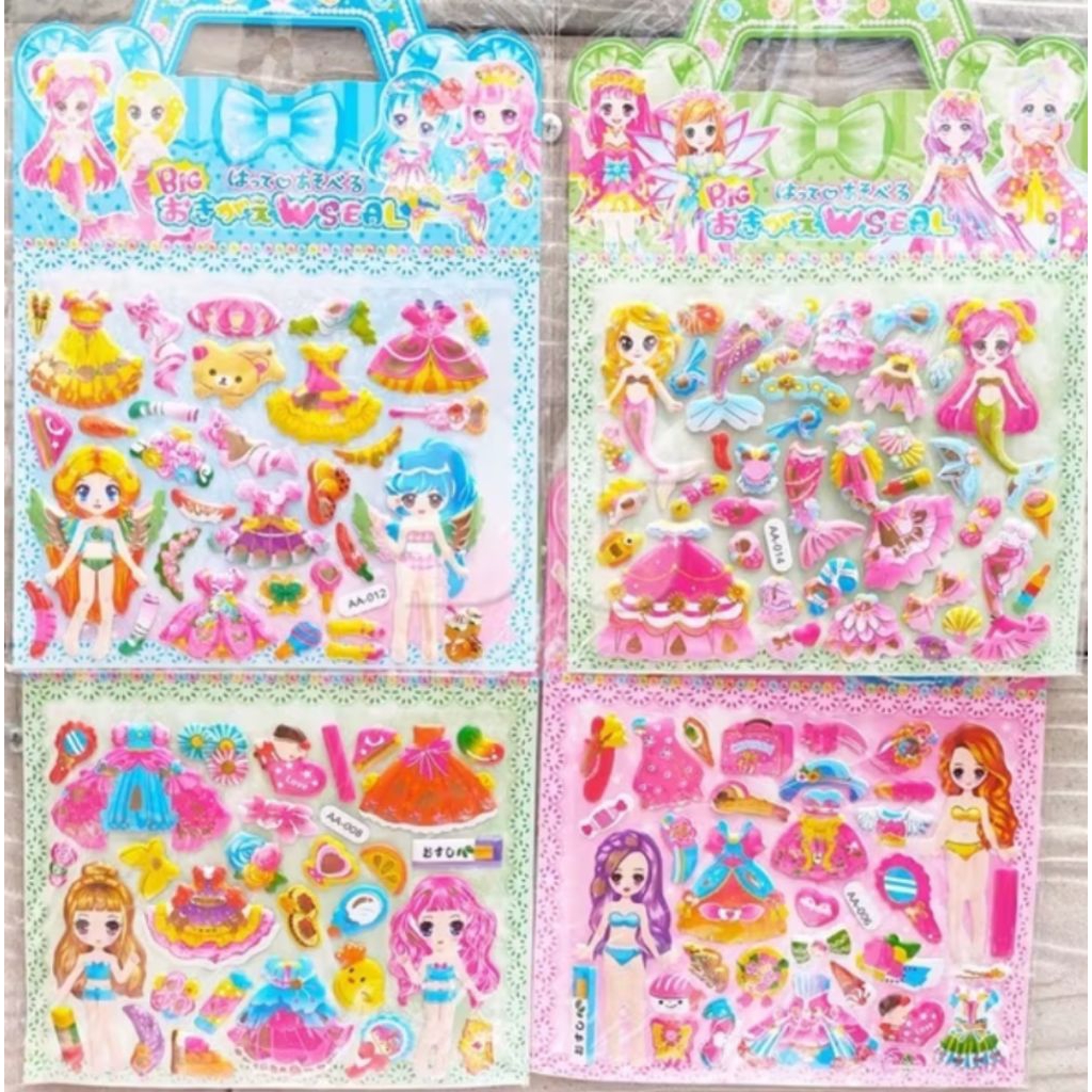 

Sticker timbul stiker lucu/stiker karakter/sticker tempel/mainan anak murah/mainan anak lucu