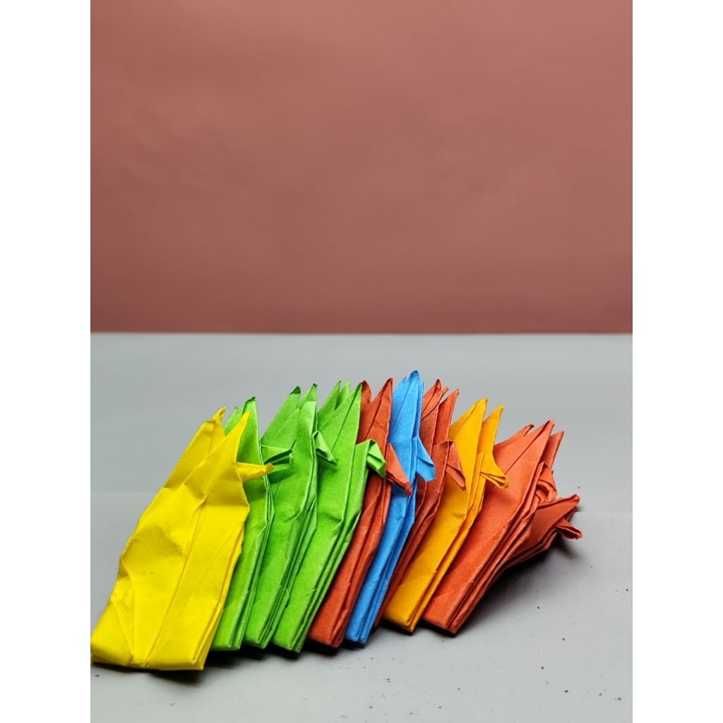 

origami kertas/origami burung kertas/burung kertas/origami ukuran besar