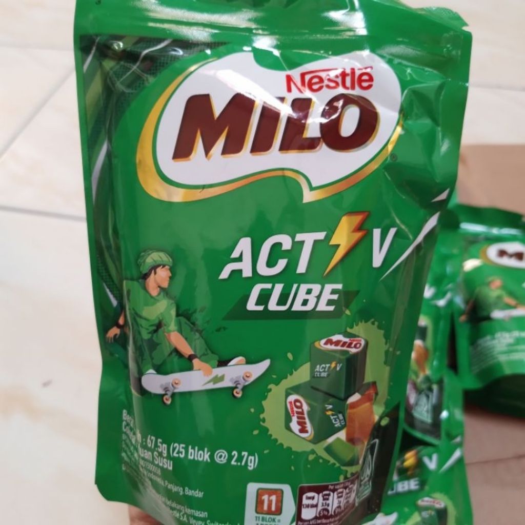 

[MAKASSAR] MILO CUBE TERBARU ISI 25 (EXP.2026)