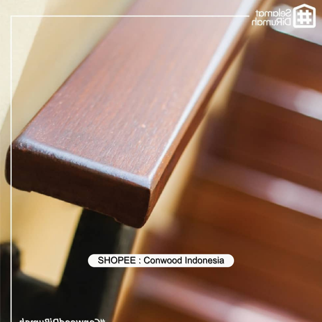 Conwood Handrail / Pegangan Tangga Kayu