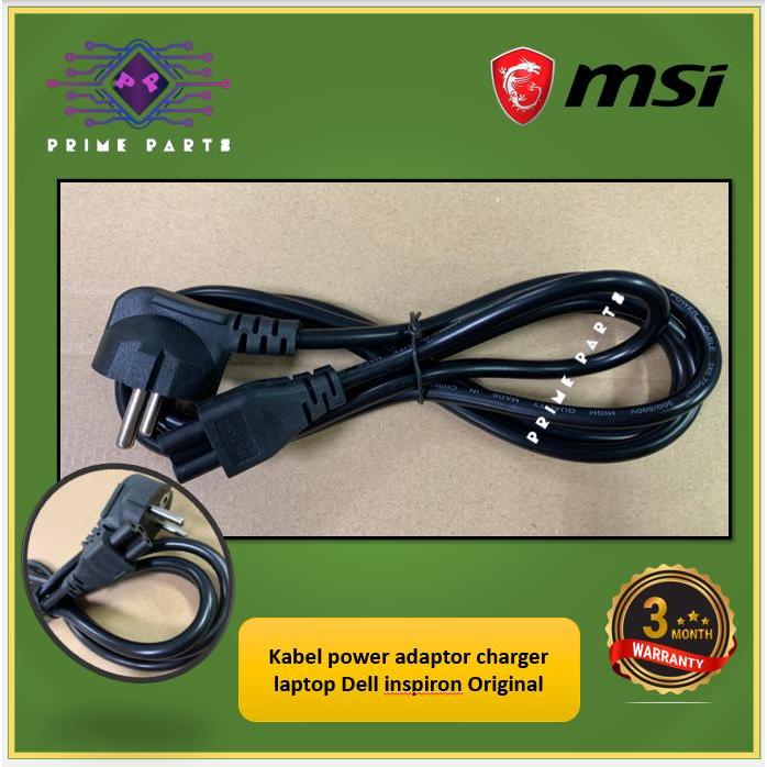Kabel power adaptor charger laptop MSI GF63 Original 3 lubang