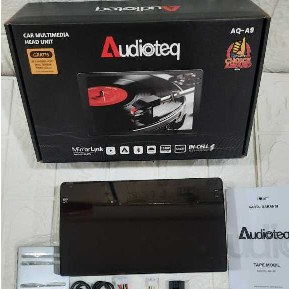 Head Unit Android 10 Inch Audioteq Ram 4/128gb