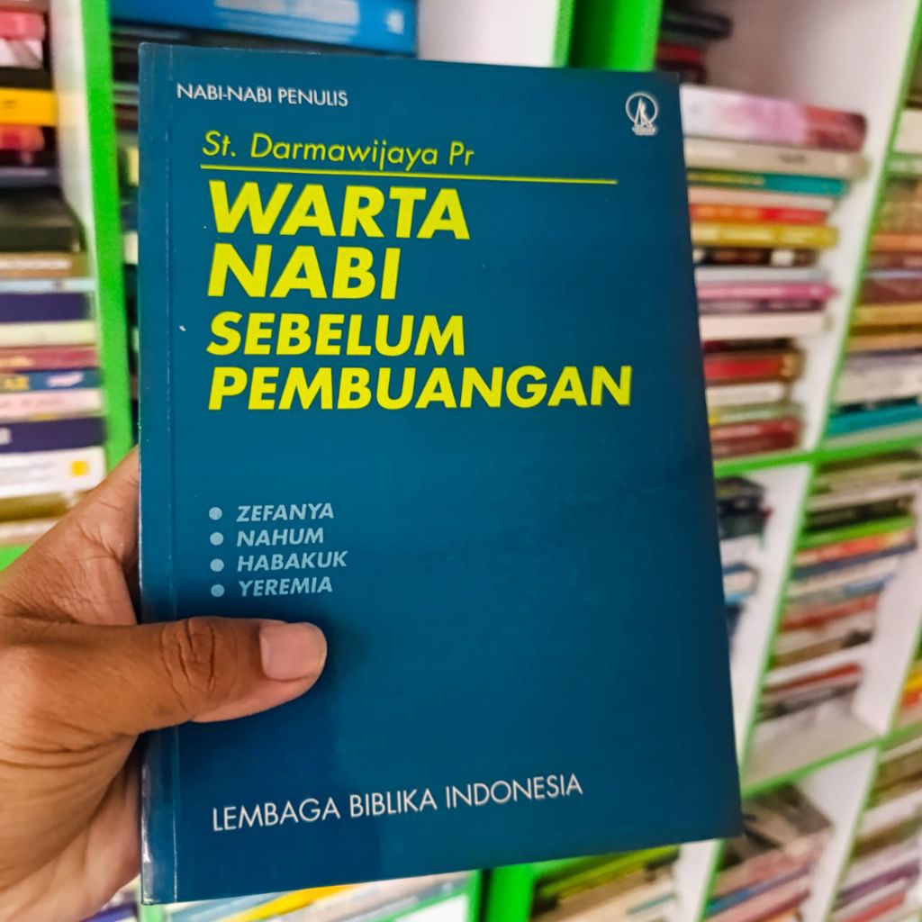 buku warta nabi sebelum pembuangan - st. darmawijaya pr