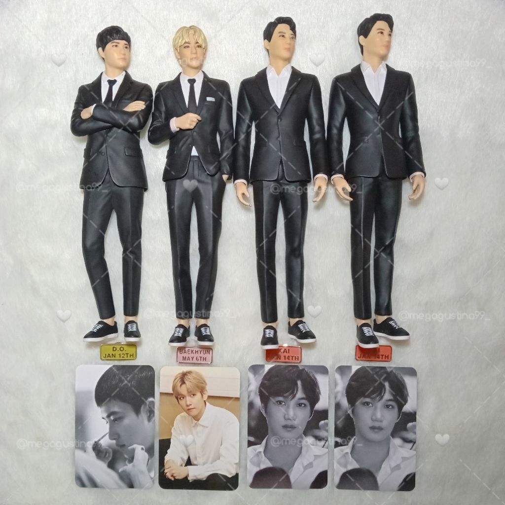 [READY STOCK - OFFICIAL] : Figure GS25 EXO ( Kai Baekhyun Kyungsoo )