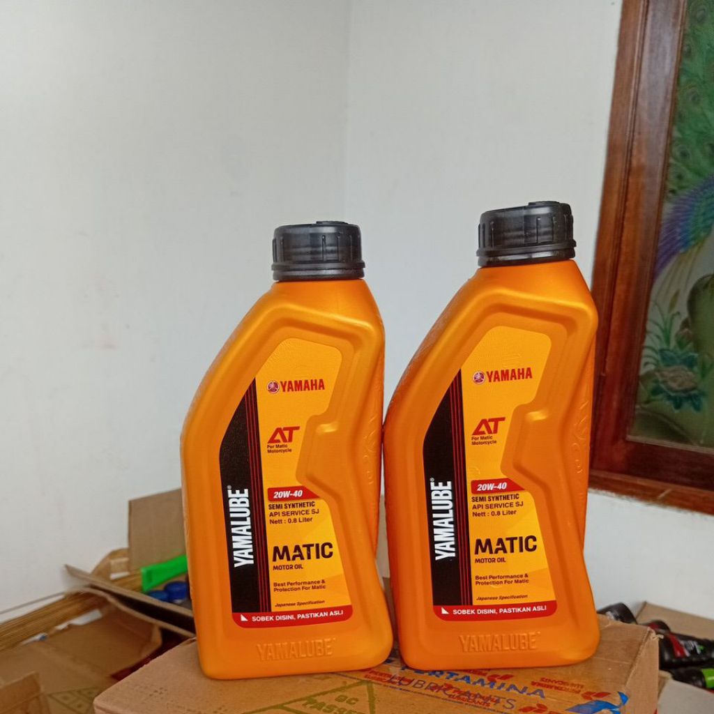 OLi yamalube Matic 0.8 oLi Motor yamalube Matic OLi Mesin Motir yamaha Matic