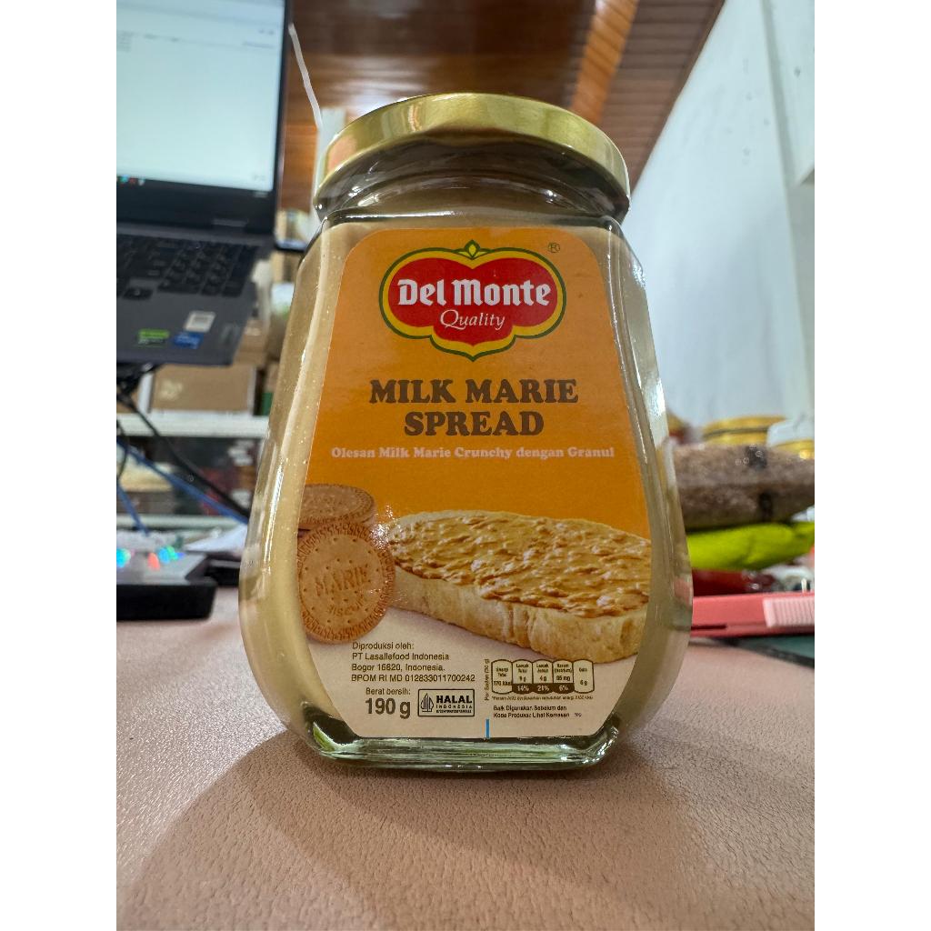 

Milk Marie Spread Del Monte / Del Monte Milk Marie Spread / Selai Marie Del Monte - 190 Gram