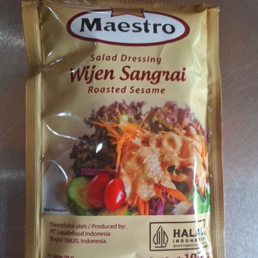

salad dressing wijen sangrai 100 gr