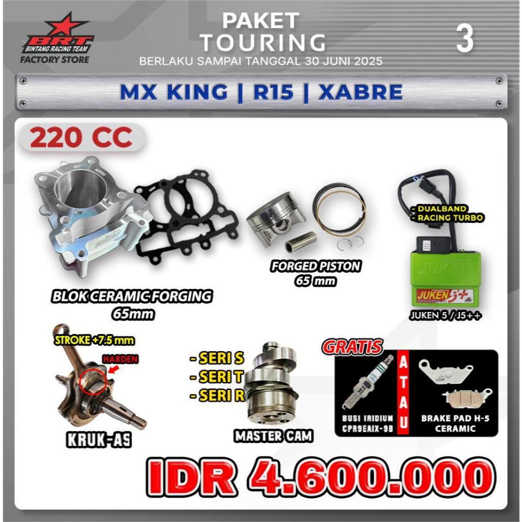 Brt Paket Touring 03 Mx King / R15 / Xabre