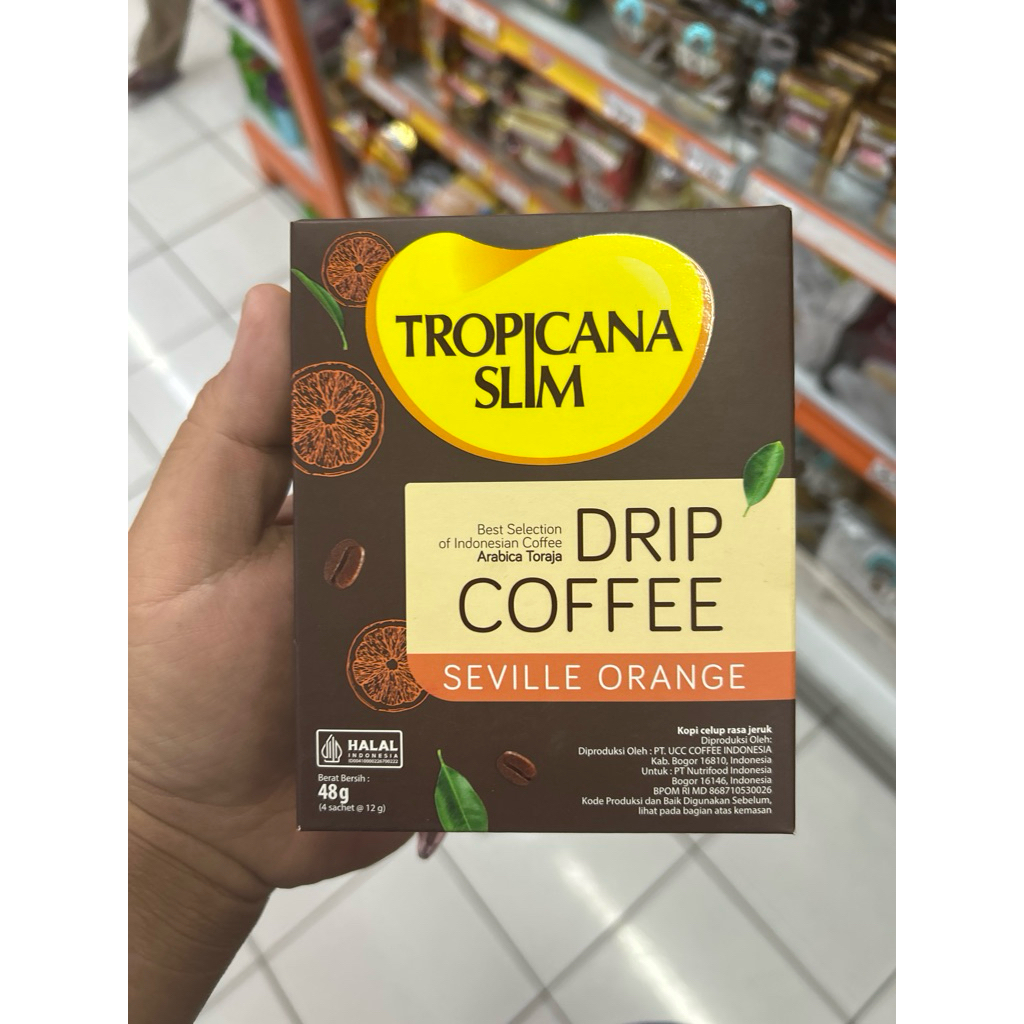 

Tropicana Slim drip coffee seville orange 48gr
