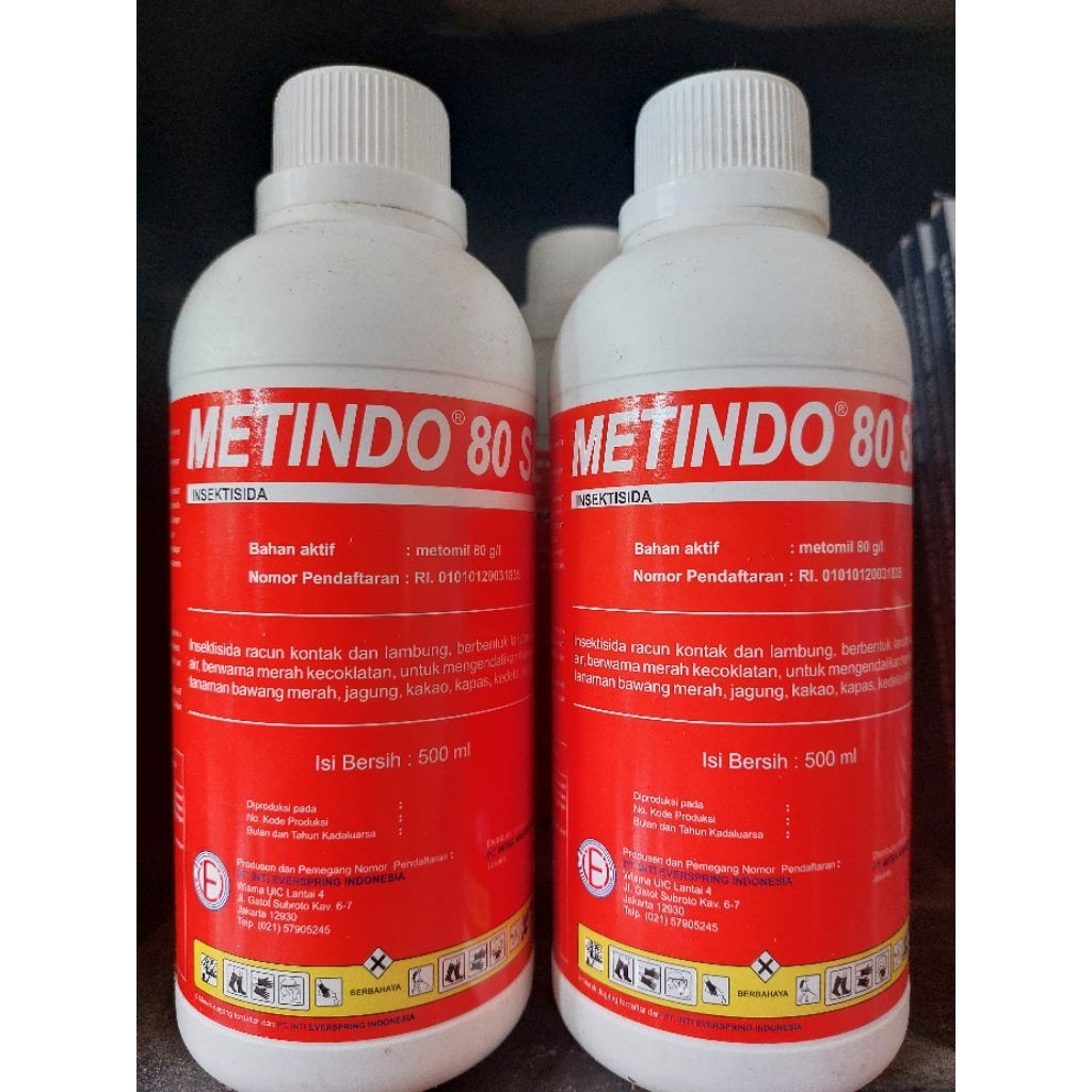 Insektisida METINDO 80 SL Obat Ulat Kemasan 500 ML