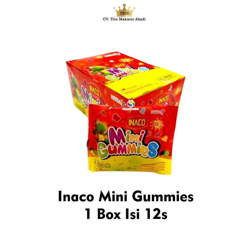 

Inaco Jelly Gummies 1 Box Isi 12 pcs