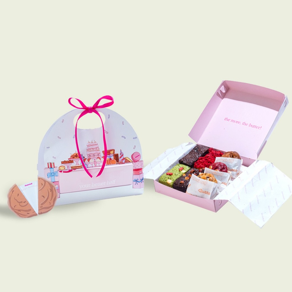 

BROWNIES & COOKIES Mini Sampler + Carrier Gift Set