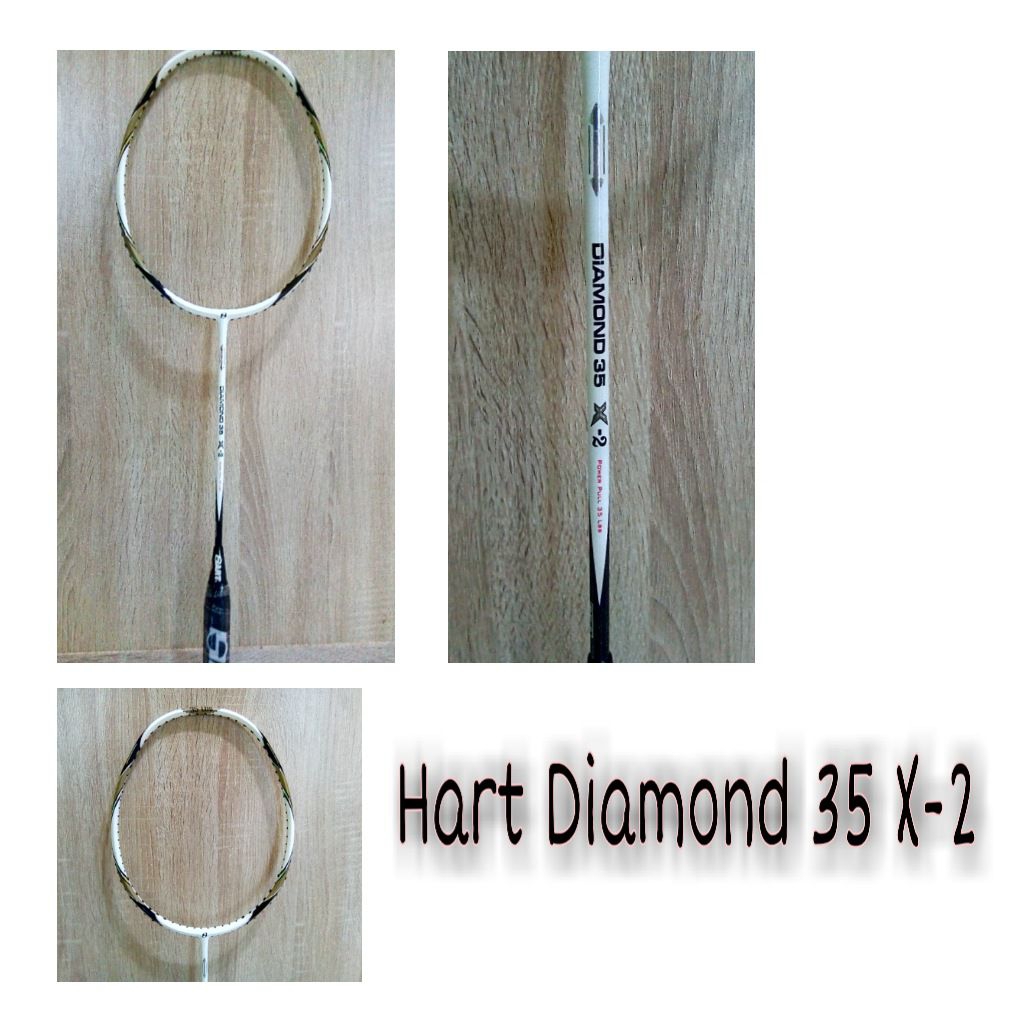 Raket Badminton HART Diamond 35 X-2 Free Tas