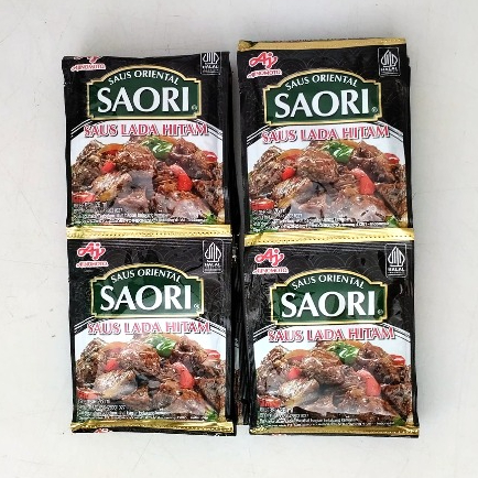 

Saori Saus Lada Hitam Isi 26ml Saori Saus Oriental Lada Hitam Halal
