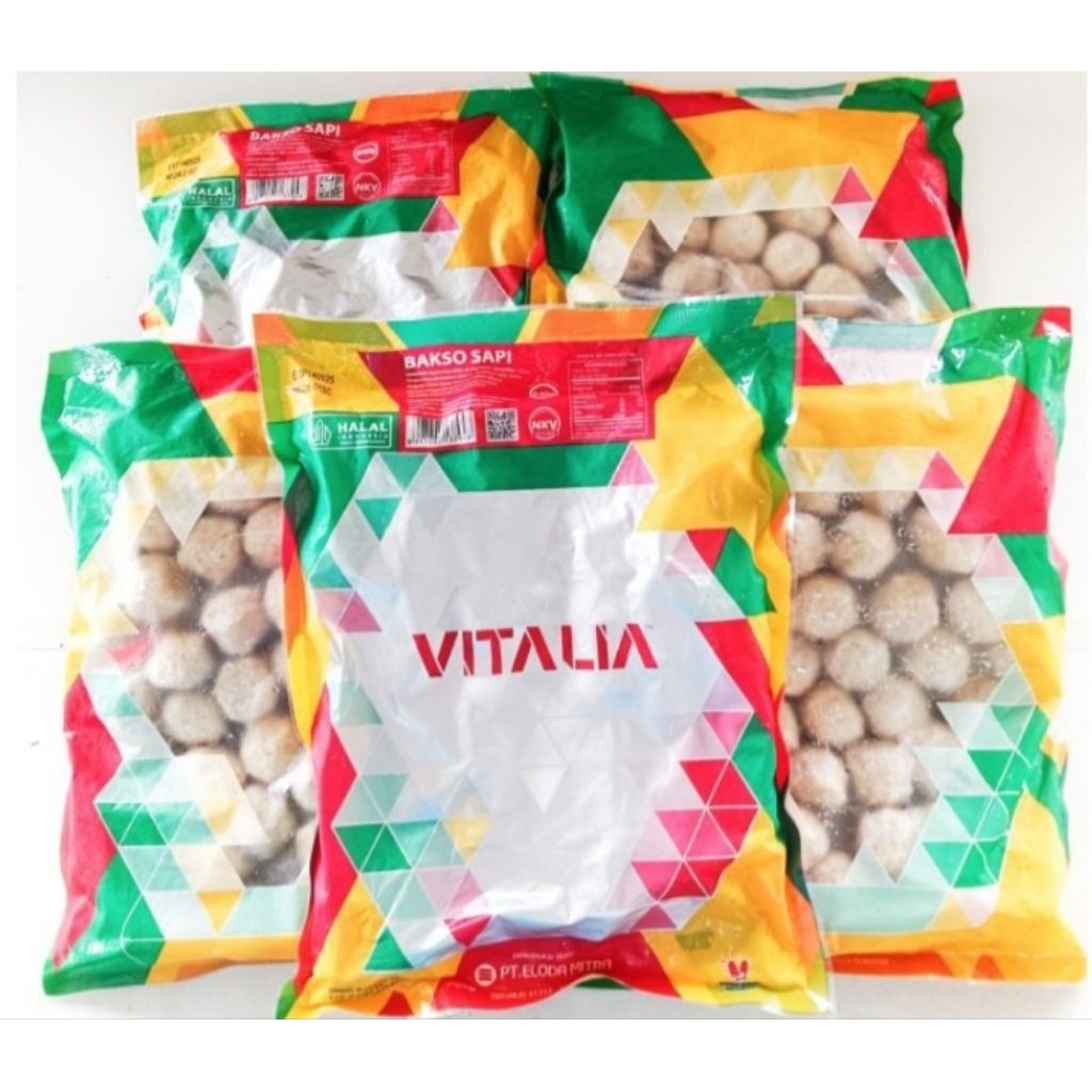 

Vitalia Bakso Sapi / Baso Sapi Frozen | Berat Bersih 640gr