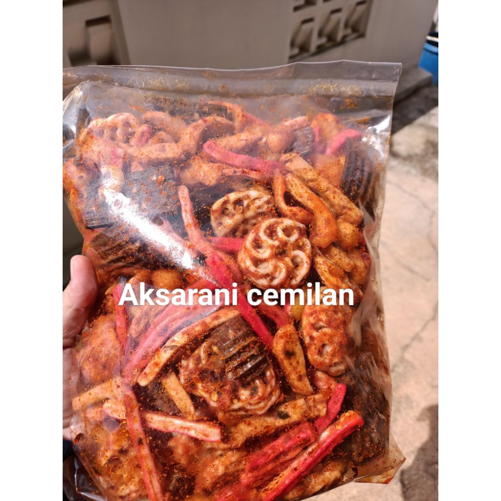 

kerupuk seblak campur/mix isi 500gram