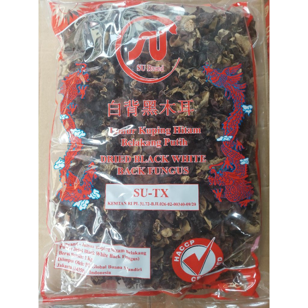 

Jamur Hitam SU TX 1kg / Bokni / Makje Hitam