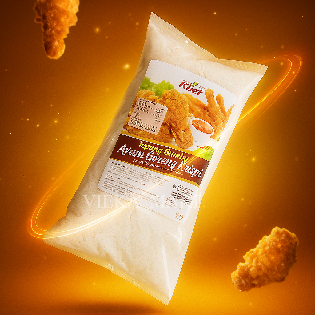 

Kaef Tepung Bumbu Marinasi Crispy 600 gram
