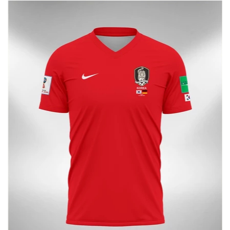 Jersey Korea Selatan Home Piala Dunia 2018 Full Patch