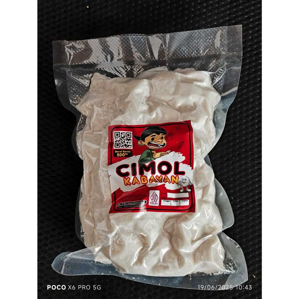 

KUALITAS NO.1 Cimol original mentah 1/2 kg (500gr) siap goreng anti bledos