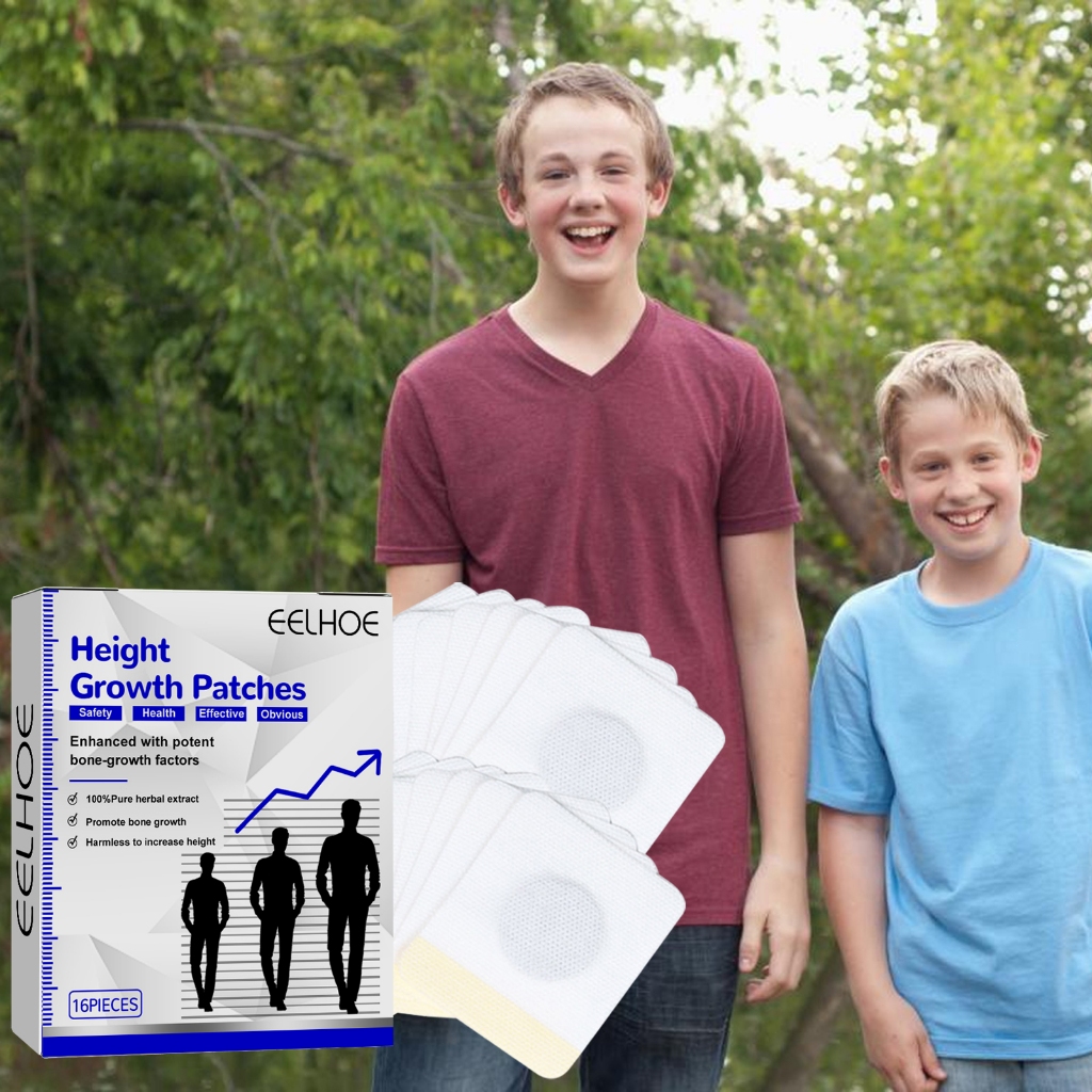 EELHOE Height Growth Patches 16pcs Peninggi Badan  Susu Peninggi Badan Susu Susu Hilo Peninggi Badan