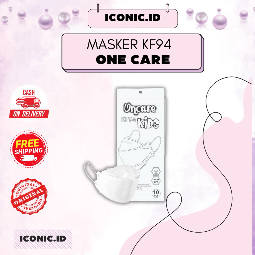 Iconic.id - Masker Kf94 One Care Kids / One Care Masker Kf94 / One Care kids Kf94