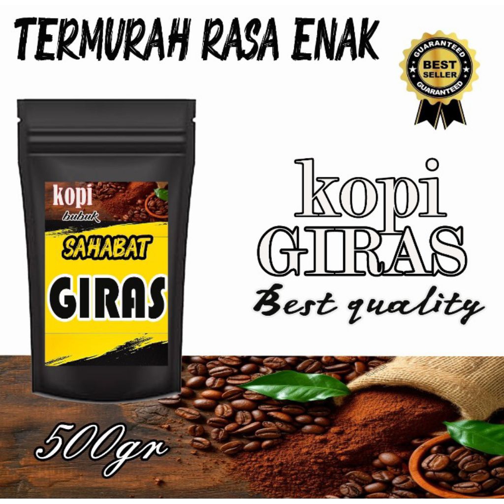 

kopi giras terenak dan termurah kemasan 500gr