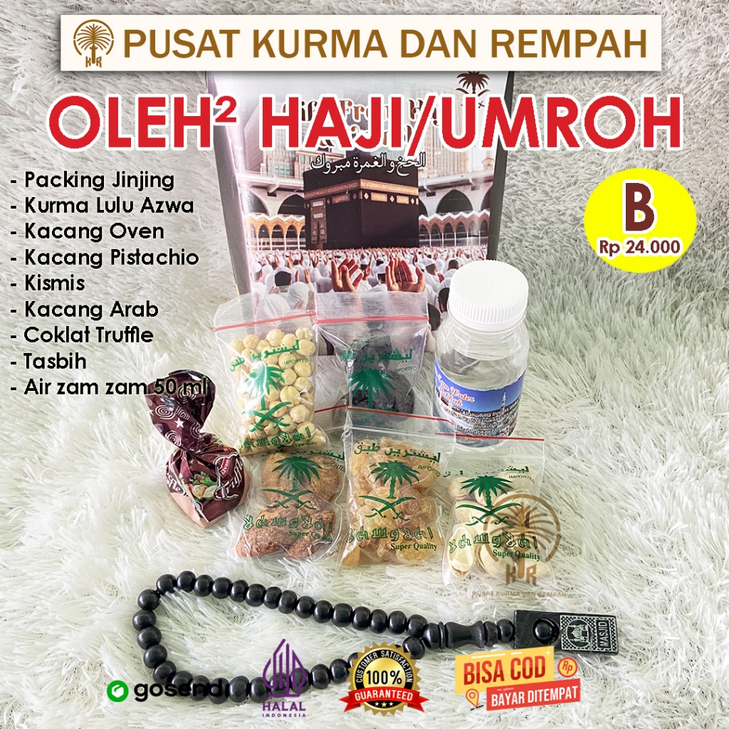 

Oleh Oleh Haji dan Umroh Premium Paket B
