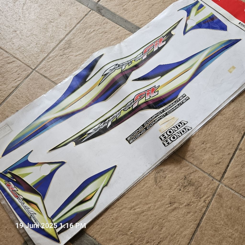 Stripe body Supra fit New tromol 2006 set. 871X0-KTL-690ZB