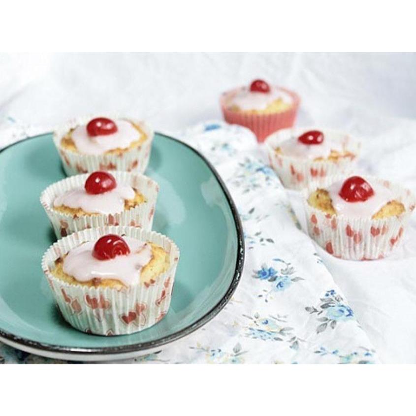 

Artisan Sweetened Maraschino Cherry Muffins
