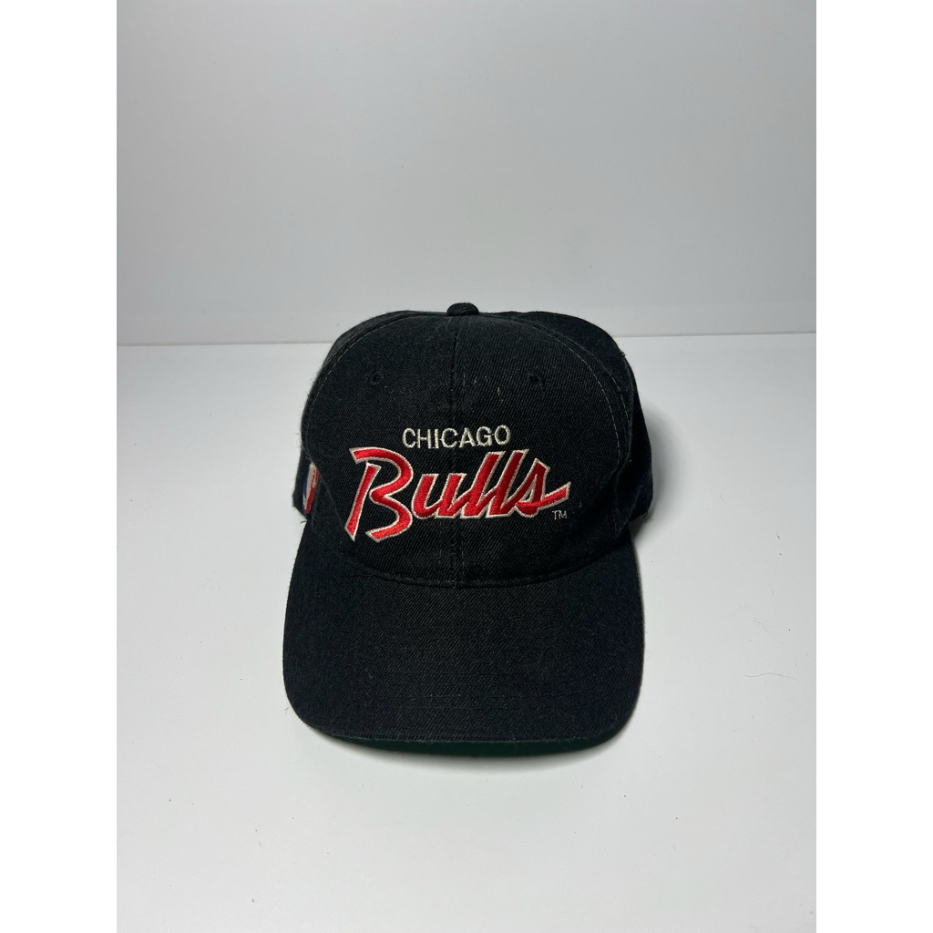 Topi script blackdome double line Chicago bulls cut tag