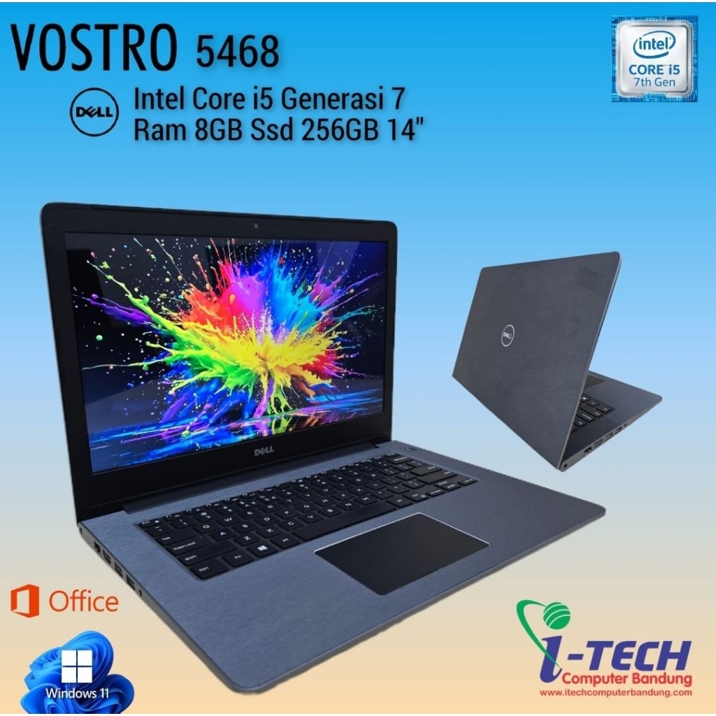 LAPTOP DELL VOSTRO 5459 DUAL VGA | DELL VOSTRO 5468 I5 GEN6 | I5 GEN7
